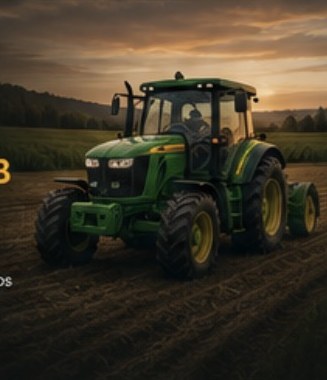 Tractor en el campo